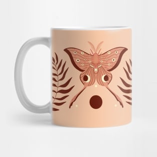 Luna moth illustration, Moon moth Butterfly Art Mug